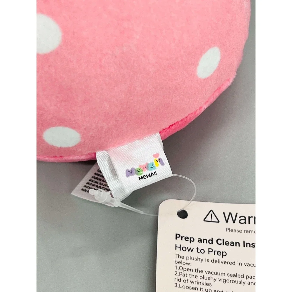 MeWaii® Mushroom Family Cactus Bunny‎ Rabbit Kawaii Plush Pillow Squish Toy NWT